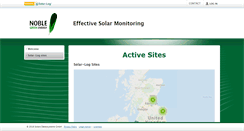 Desktop Screenshot of bowlerenergy.solarlog-web.co.uk