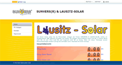 Desktop Screenshot of lausitzsolar.solarlog-web.de