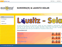 Tablet Screenshot of lausitzsolar.solarlog-web.de